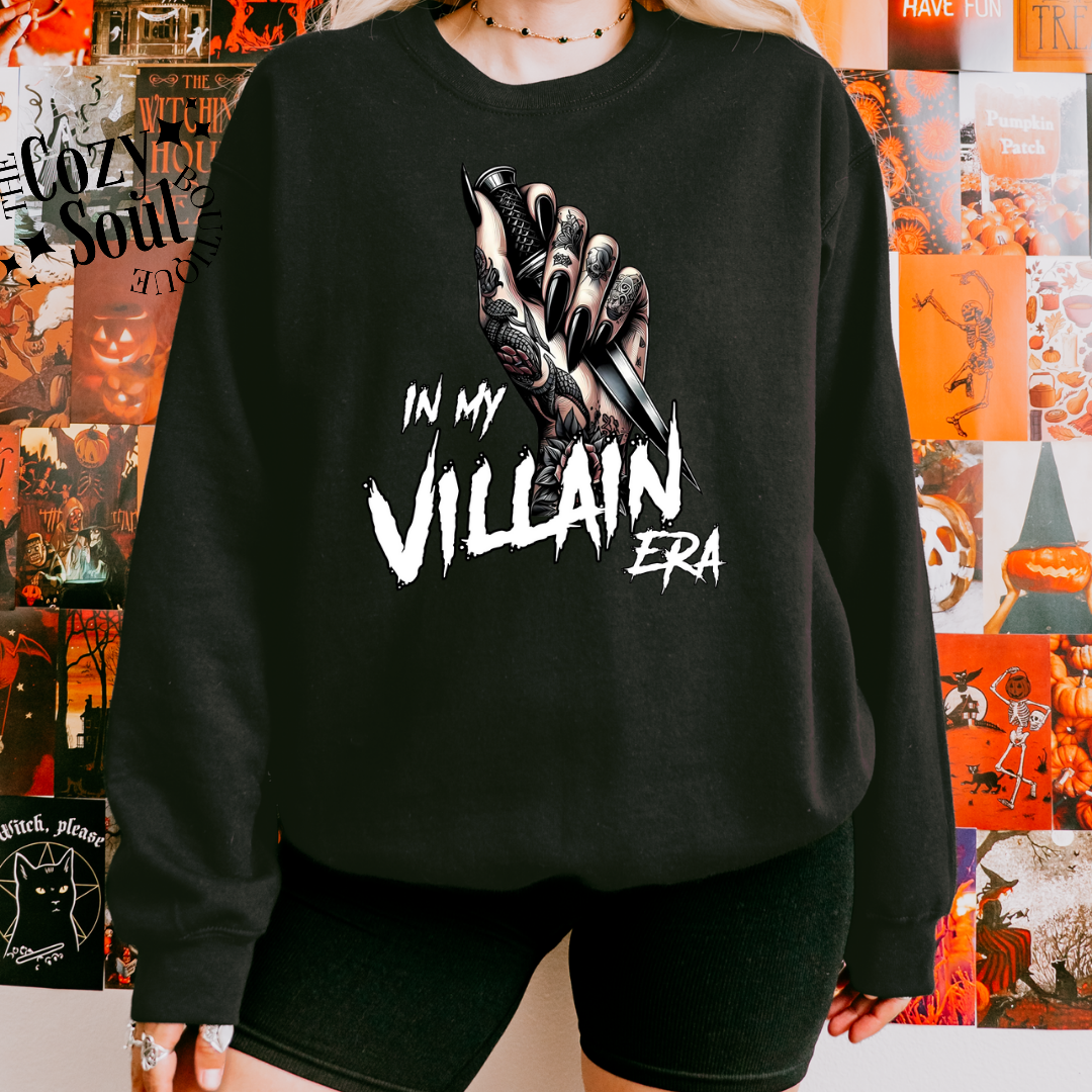 In My Villain Era Black Sweatshirt
