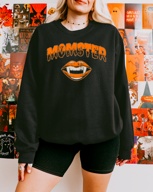 Momster Black Sweatshirt