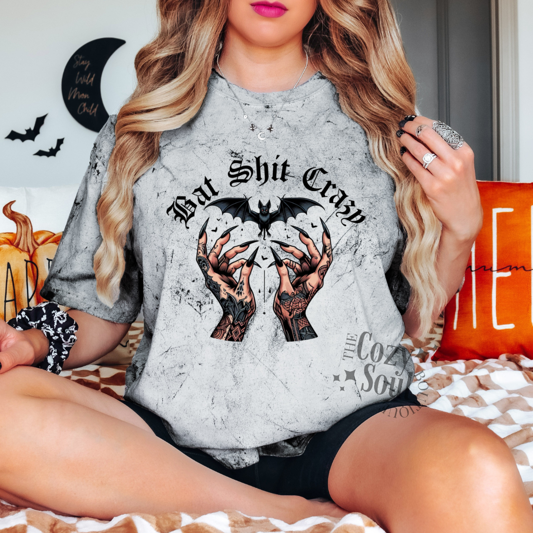 Smoke Colorblast Bat Shit Crazy Shirt