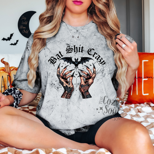 Smoke Colorblast Bat Shit Crazy Shirt