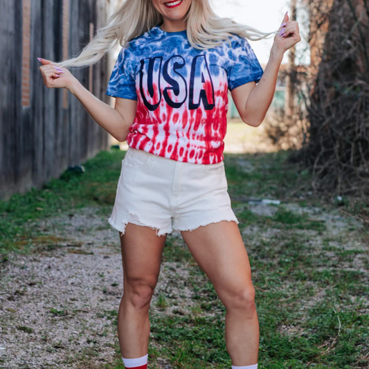 USA Tie Dye Tee