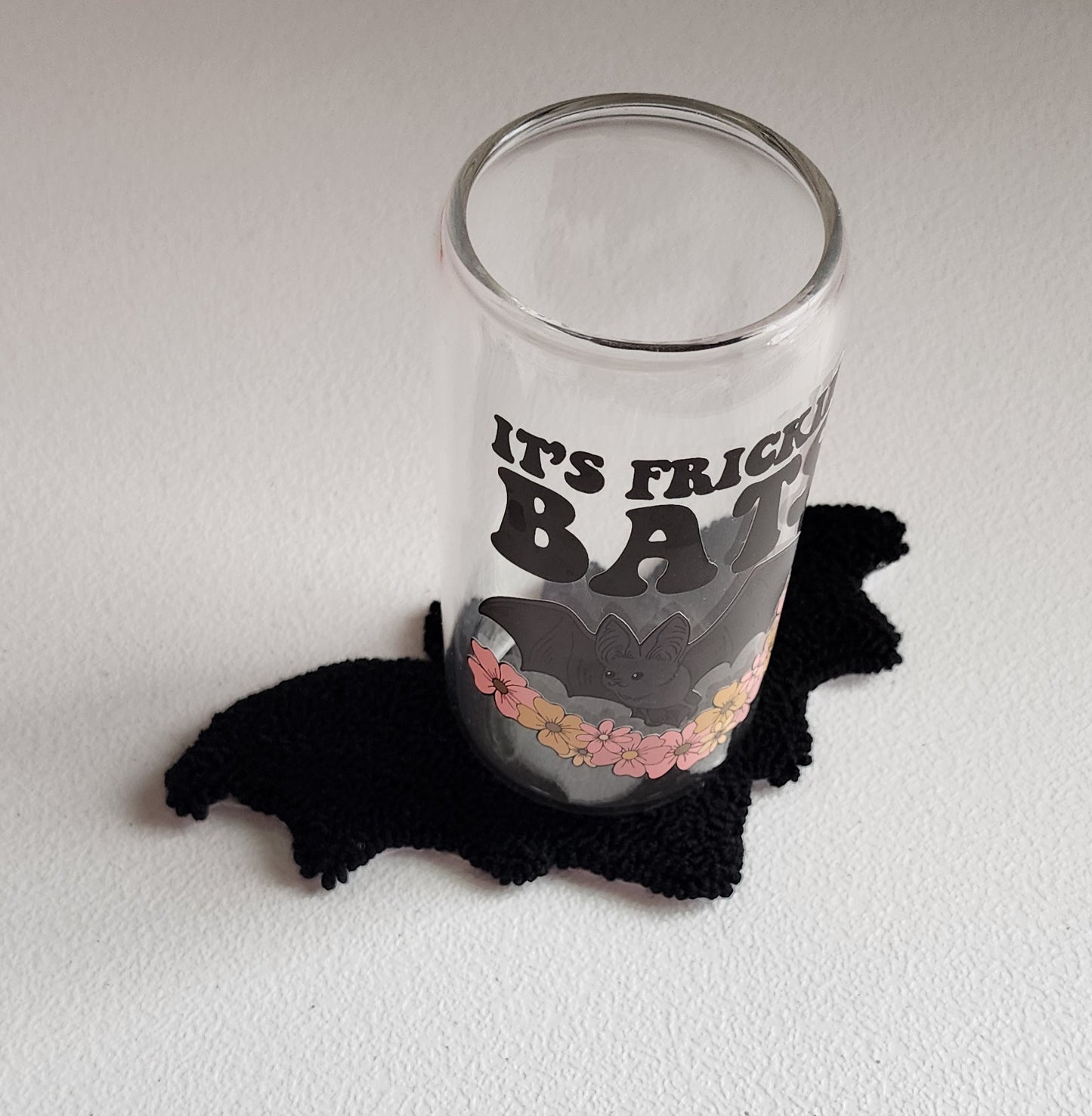 Bat Mug Rug Coaster