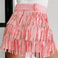 Light Pink Rhinestone Skort