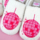 Pink Disco Slippers